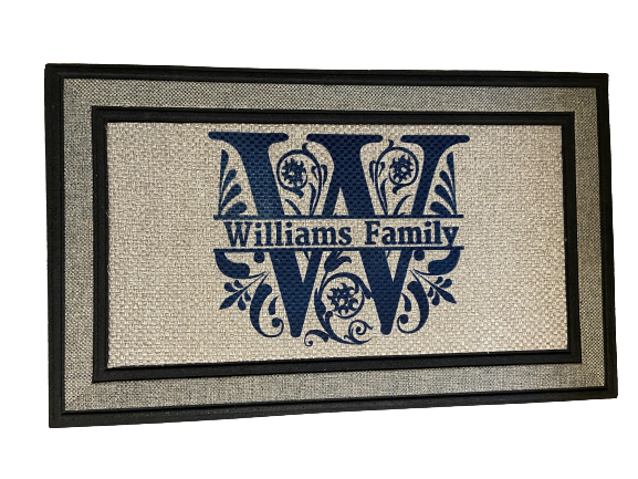 Customizable Door Mat