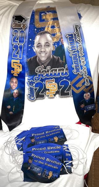 Custom Graduation Stole