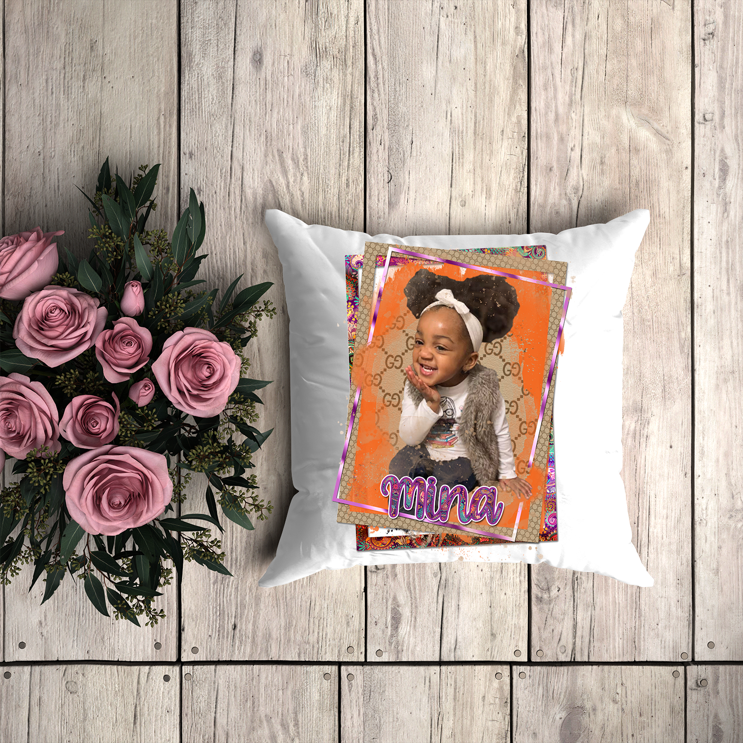 16 x 16 in. Personalized Pillow