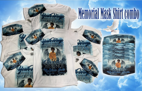 Memorial Mask/Shirt Combo